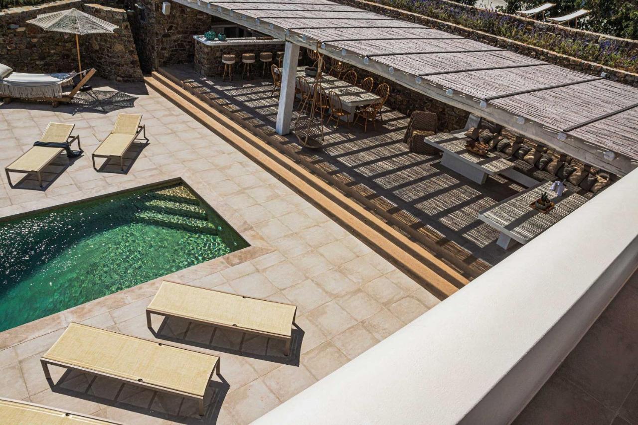 Villa Iakinthos By Mykonian Kazarte Mykonos Town Luaran gambar